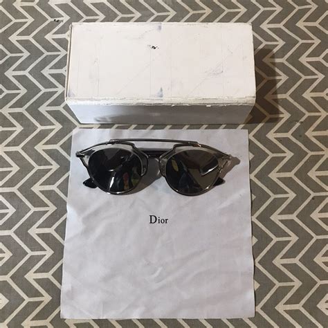 dior so real boymd black|Christian Dior So Real Sunglasses In Black and Silver Mirror .